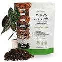 Molly's Aroid Potting Mix, Chunky Soil-Free for Indoor Plants 10 Dry Quarts