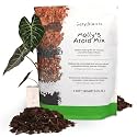 Molly's Aroid Potting Mix, Chunky Soil-Free for Indoor Plants, 5 Dry Quarts