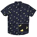 Molokai Surf Button Down Slim Fit Hawaiian Short Sleeve Shirts