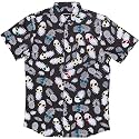 Molokai Surf Button Down Slim Fit Hawaiian Short Sleeve Shirts