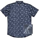 Molokai Surf Button Down Slim Fit Hawaiian Short Sleeve Shirts