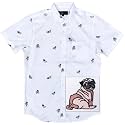 Molokai Surf Button Down Slim Fit Hawaiian Short Sleeve Shirts