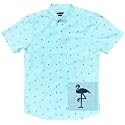 Molokai Surf Button Down Slim Fit Hawaiian Short Sleeve Shirts