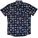 Molokai Surf Button Down Slim Fit Hawaiian Short Sleeve Shirts