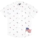 Molokai Surf Button Down Slim Fit Hawaiian Short Sleeve Shirts