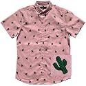 Molokai Surf Button Down Slim Fit Hawaiian Short Sleeve Shirts
