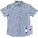 Molokai Surf Button Down Slim Fit Hawaiian Short Sleeve Shirts