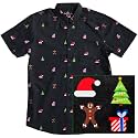 Molokai Surf Button Down Slim Fit Hawaiian Short Sleeve Shirts