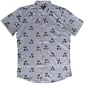 Molokai Surf Button Down Slim Fit Hawaiian Short Sleeve Shirts