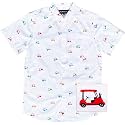 Molokai Surf Button Down Slim Fit Hawaiian Short Sleeve Shirts
