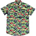 Molokai Surf Button Down Slim Fit Hawaiian Short Sleeve Shirts