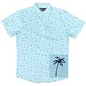 Molokai Surf Button Down Slim Fit Hawaiian Short Sleeve Shirts
