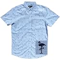 Molokai Surf Button Down Slim Fit Hawaiian Short Sleeve Shirts