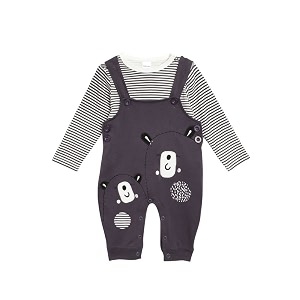 Moms Love baby-boys dungaree