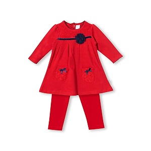 Moms Love Baby-Girls Cotton Classic Above The