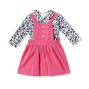 Moms Love Baby-Girls Cotton Classic Above The