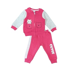 Moms Love baby-girls co-set