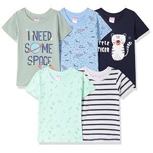 Moms Love Boys Printed Regular Fit Baby