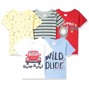 Moms Love Boys Printed Regular Fit Baby