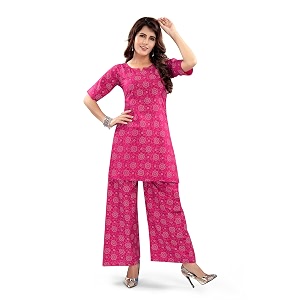 MomBae Womens Pure Cotton Printed Lounge Wear