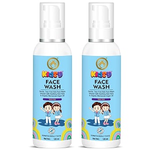 mom amp world kidsy face wash tear free 120ml - pack of 2