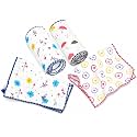 MOM CARE 100% Cotton Hand Towels For Newborn Baby Super Soft Wash Cloth For Babies, Extra Soft Hankies, Reusable Napkins High Absorbent Pack Of 8 White 31X 48 Cm, 400 TC