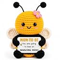 Mom to Be Gifts, Crochet Bee Emotional Support Gift for Pregnant Women