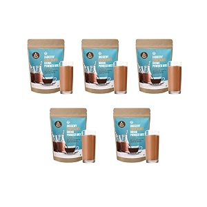 moms harvest jaggery chocolate drink powder mix  value pack of 5 200g x 5  1kg