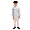 The Mom Store Boys Printed Cotton Kurta