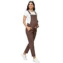 The Mom Store Maternity And Nursing Dungaree Dress | Denim With Elasticated Waist | Adjustable Shoulder Straps | Trendy Pre And Post Pregnancy Dress
