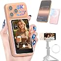 Moman Vlog Selfie Monitor Screen for iPhone, Pink