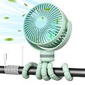 Momcozy 8000mAh Portable Stroller Fan, 27H Ultra-long Battery Life