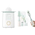 Momcozy Baby Bottle Warmer & Momcozy Baby Bottle Brush Kit Green