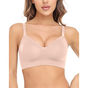 Momcozy Wireless Bras for Women Seamless Full