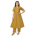 Momenta Womens Pure Cotton Maternity Kurta Set