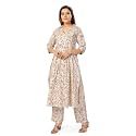 Momenta Womens Pure Cotton Maternity Kurta Set