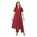 Momenta Womens Pure Cotton Maternity Kurta Set