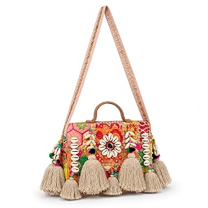 MOMISY Handicraft Handmade Cotton Ethnic Rajasthani Embroidered