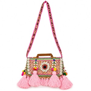 MOMISY Handicraft Handmade Cotton Ethnic Rajasthani Embroidered