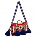 MOMISY Handicraft Handmade Cotton Ethnic Rajasthani Embroidered