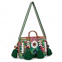 MOMISY Handicraft Handmade Cotton Ethnic Rajasthani Embroidered