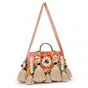 MOMISY Handicraft Handmade Cotton Ethnic Rajasthani Embroidered