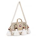 MOMISY Handicraft Handmade Cotton Ethnic Rajasthani Embroidered