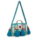 MOMISY Handicraft Handmade Cotton Ethnic Rajasthani Embroidered