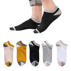 MOMISY Mens Premium Cotton Cushion Ankle length