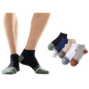 MOMISY Mens Premium Cotton Cushion Ankle length