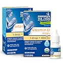 Mommy's Bliss Organic Baby Vitamin D Drops, 0.11 Fl Oz, Pack of 2