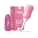 Mommy First® Peri Bottle for Postpartum Care | Upside Down Bottle for Perineal Cleansing and Recovery | Portable Bidet | Postpartum Essential | Baby Pink 12.2 OZ