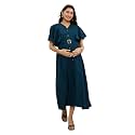 MomToBe Women39s Cotton Maternity Dress Nursing