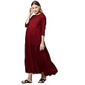 MomToBe Women39s Fit And Flare Knee Length